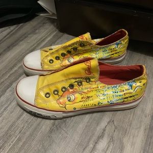 Ed Hardy sneakers. Size 7, gently used.